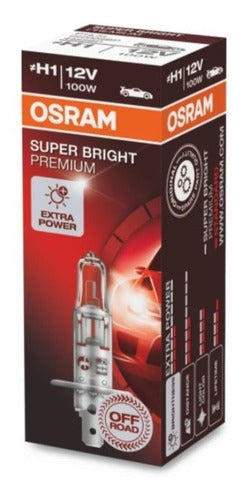 Osram Lampara 12V H1 100W Super Bright Premium X 1 0