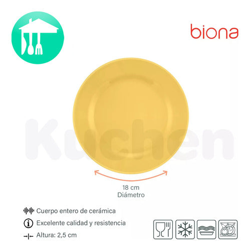 Biona Set De Vajilla X30 Platos Donna De Ceramica 5