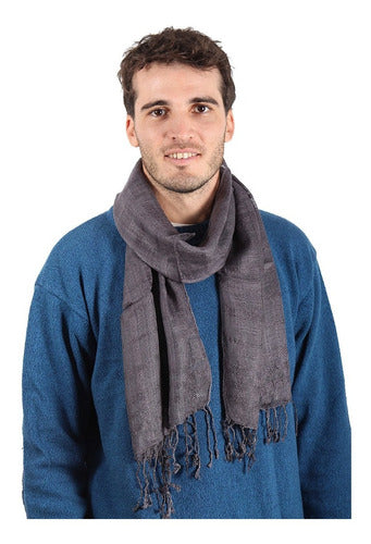 Spiga 31 Pashmina Scarf for Men Solid Color 35 X 200cm #3131 0