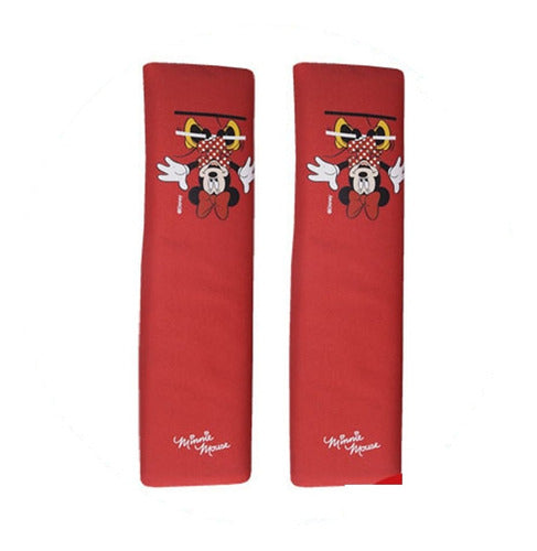 Disney Minnie Seat Belt Cover Set 0