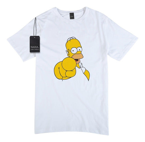 Men's Simpsons Drawing Art Logo T-Shirt - Pssi12 0