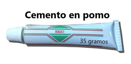 Cemento Solución Parche Camaras Cubiertas Pomo X12 Lac35 1