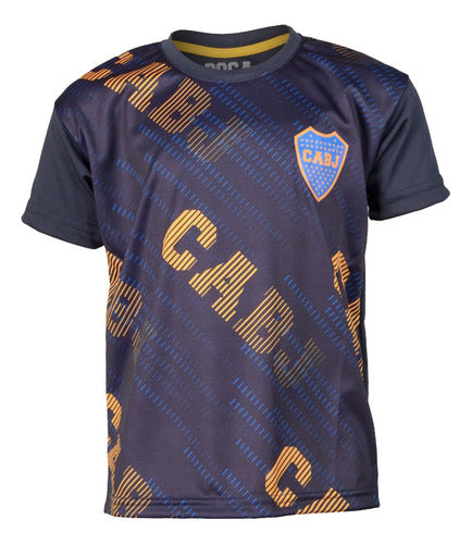 Kids Boca Juniors Cabj T-shirt Official License!! 0