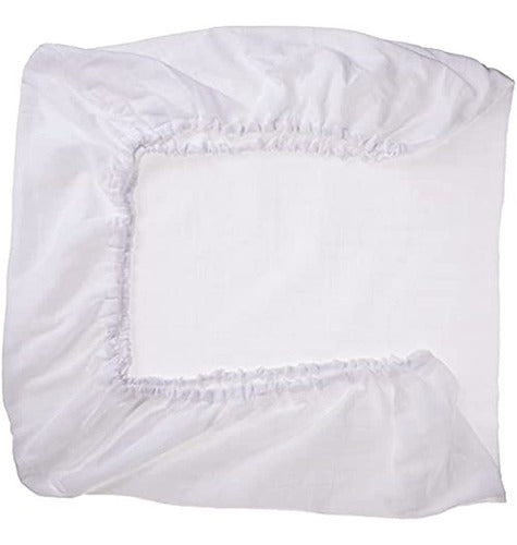 SwaddleDesigns Adjustable Cotton Muslin Crib Sheet 1