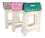 Folding Plastic High Bench Reinforced Colors 35