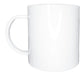 Taza Blanca Recta De Plástico Polímero Para Sublimar X24 Uni 1