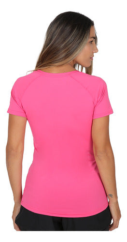 Lotto Women's Pink Superrapida Padel Shirt by Dexter 1