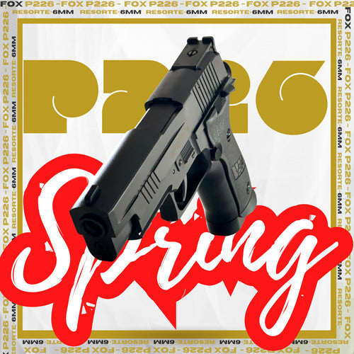 Fox P226 Premium Spring Airsoft BB Gun 6