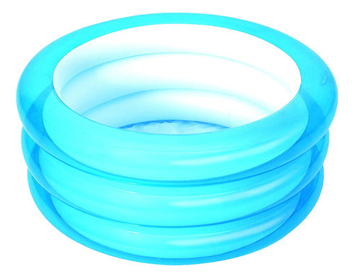 Bestway Inflatable 3 Ring Kids Pool 43 Ltrs 0