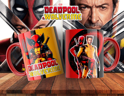 Sublismall Tazas Deadpool Wolverine | Por Mayor X 20 Polimero Plastico 5