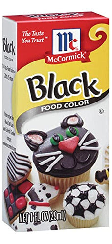 McCormick Black Food Color, 1 Fl. Oz (Pack of 1) 0