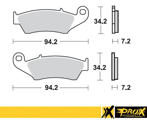 Pastilla De Freno Honda Tornado Xr 250 600 Fa 185 125 Spot 5