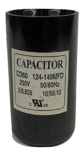 Capacitor De Arranque  124 - 149 Mf  Motores Electricos 0