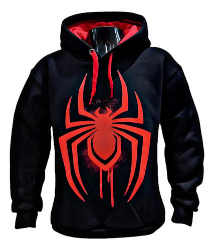 Viva la Pepa Spiderman Double Print Super Plush Hoodie 0