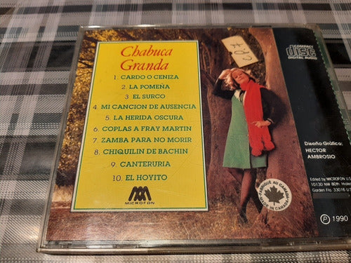 Chabuca Granda - La Voz De Peru - Cd Original Importado Usa 1