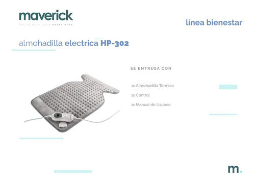 Maverick HP302 Electric Heating Pad Blanket 3