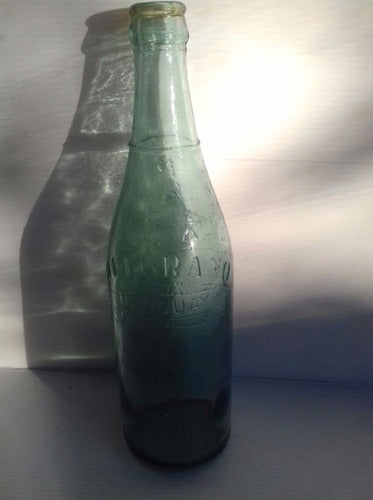 Antigua Botella Soda Belgrano 1/2 Lt Logo Relieve Esmerilado 2