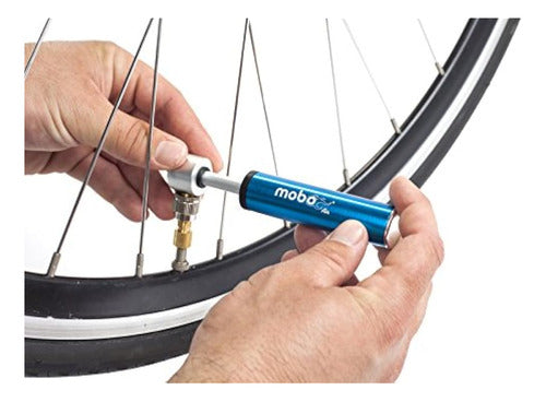 Mobo Mini Bici Portátil Bomba De Aire 4  Schrader Y Presta C 1