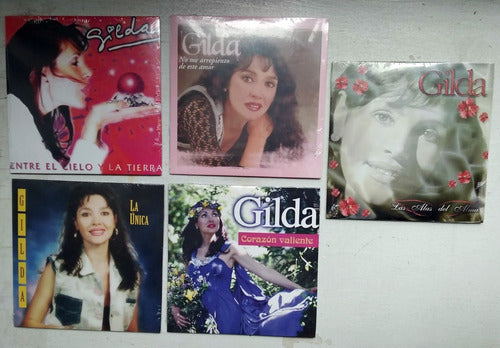 Gilda Unica Corazon Lote 5 Cds (tipo Mini Lp)  Kktus 0