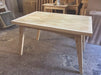 Grupo Bautimo Vintage Pine Dining Table 140x80cm + 4 Reinforced Chairs 3