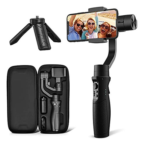 Hohem 3-Axis Gimbal Stabilizer for iPhone 12 11 Pro Max 0