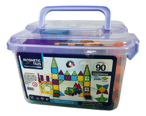 Factoryday Magnetic Block Set 90 Pcs - Superior Quality 0