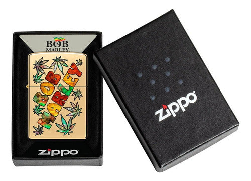 Zippo Original Lighter 49835 Bob Marley Design 1