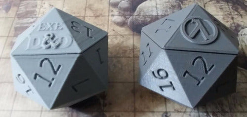 3Dnel D20 Dice Box for RPG, D&D, Magic 4