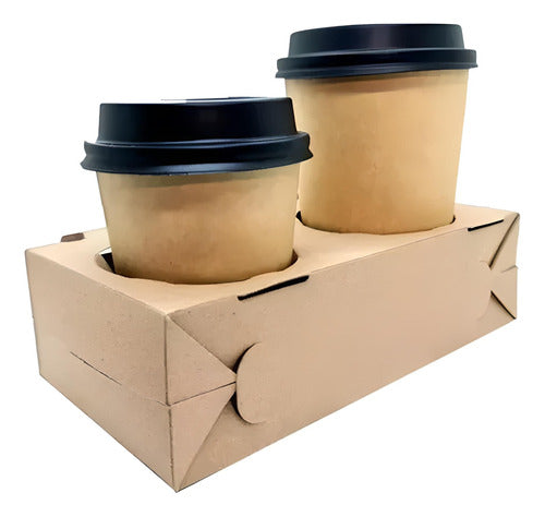 Interpack Coffee and Soda Takeaway Cup Holder Pack of 100 0