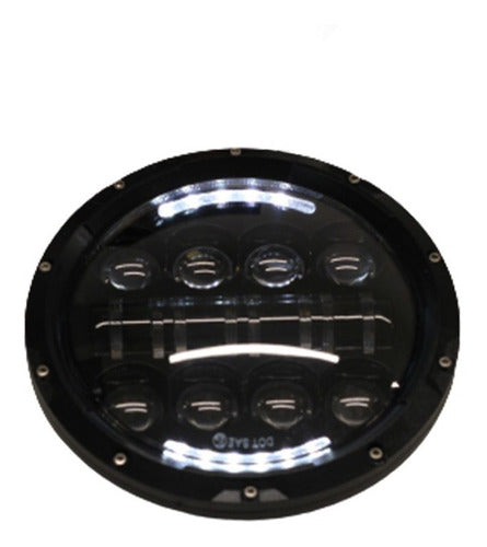 Luxled by Kobo Lighting Optica Faro Led 7 PuLG Wrangler Jeep Willy F100 4 Funciones 2