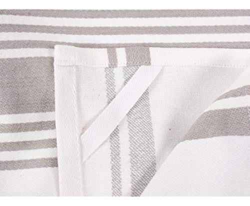 Kaf Home Kitchen Towel Set of 4 Flat and Wavy Design 3