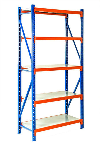 Mundo M Metal Storage Rack Without Screws 2x1x40cm 1000kg 0