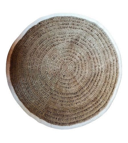 Generic Circular Fiber Rug - 1 Meter 0