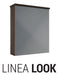 Schneider Look L45 Bathroom Medicine Cabinet with Mirror Wengue 45x50 3