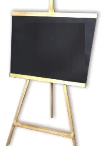 Genérica 3 Kids Chalkboard with Wooden Easel - Advertising Art 5