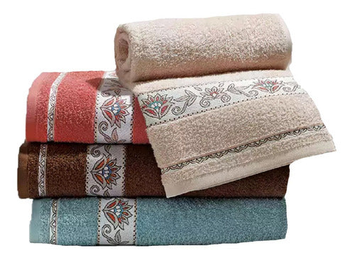 Döhler Jacquard Premium Face / Hand Towel 80x50 cm 6904 0