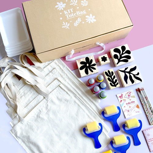 Stamp It Kit Totebags to Paint, Decorate, and Celebrate with Friends 2