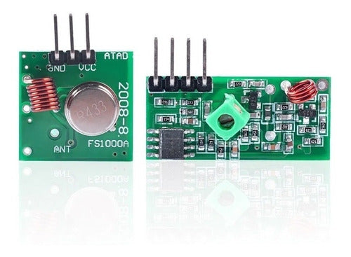 SYSPORT RF 433 MHz Transmitter and Receiver Module for Arduino 0