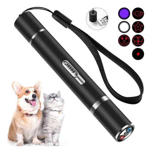 Cowjag Laser Pointer Toy for Pets, 7 Modes, USB Rechargeable 7