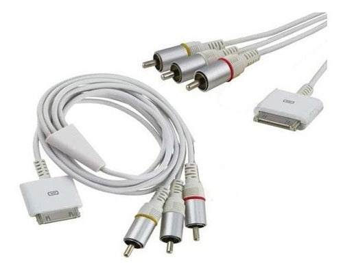 Megalite Cable De Audio Y Video Para iPod / iPhone Mlc-216 0