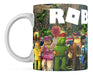 Roblox & Rainbow Friends Mug Plate and Spoon Set + Personalized Name 41