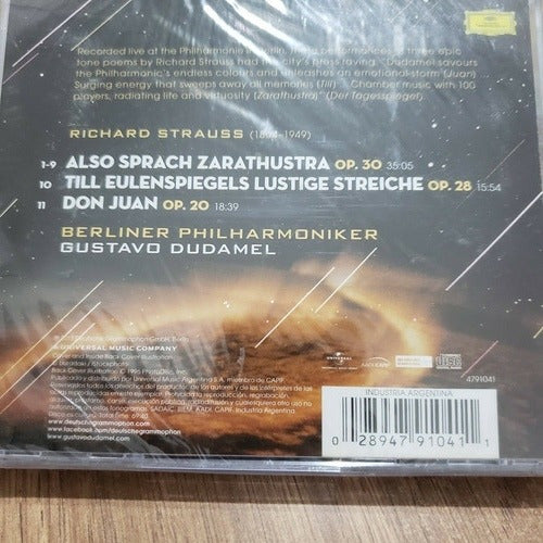 Strauss R/dudamel Gustavo R.strauss Also Sprach Zarathustra 1