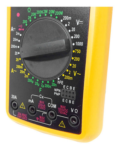 Digital Multimeter Tester DT-9205A with Resistance Capacity 1