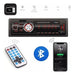 Carpencar Auto Estereo Desmontable Bluetooth Usb Sd Radio Mp3 Mp4 Aux 0