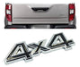 Insignia Metalica 4x4  10.5cmx3.5cm Pick Up Camioneta  C500 3