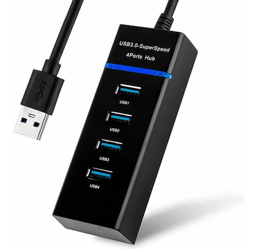 HUB USB 3.0 - 4-Port USB 3.0 Hub for PC and Notebook 0