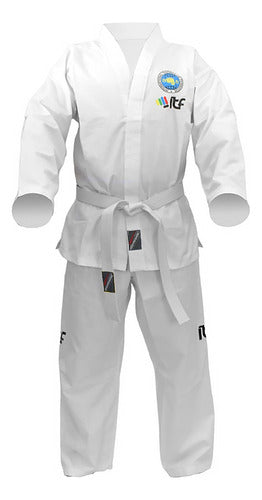 Gran Marc Taekwondo Dobok Uniform ITF Logo New for Kids T/0 to 2 0