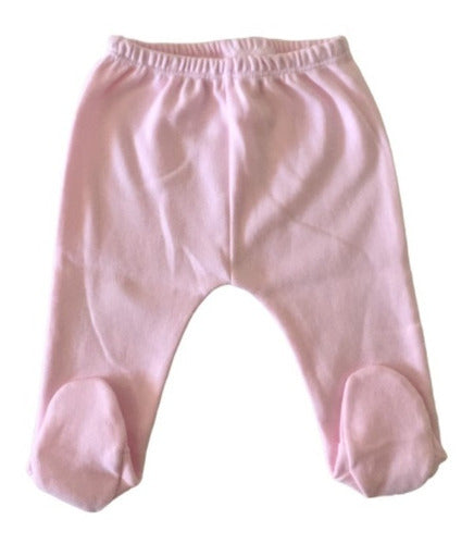 Planeta Lulu Pantalón Ranita Para Bebe Pie Cerrado Puro Algodón 3