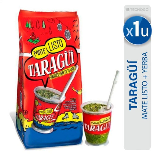 Taragüi Ready Mate Set with Yerba, Bombilla, and Sugar - Best Price 0