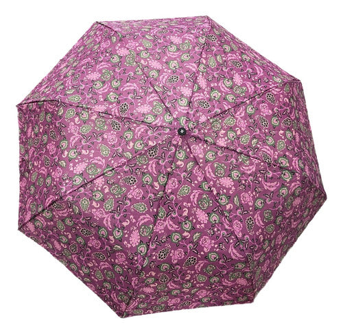 Amayra Short Automatic Printed Umbrella - Lemi 3